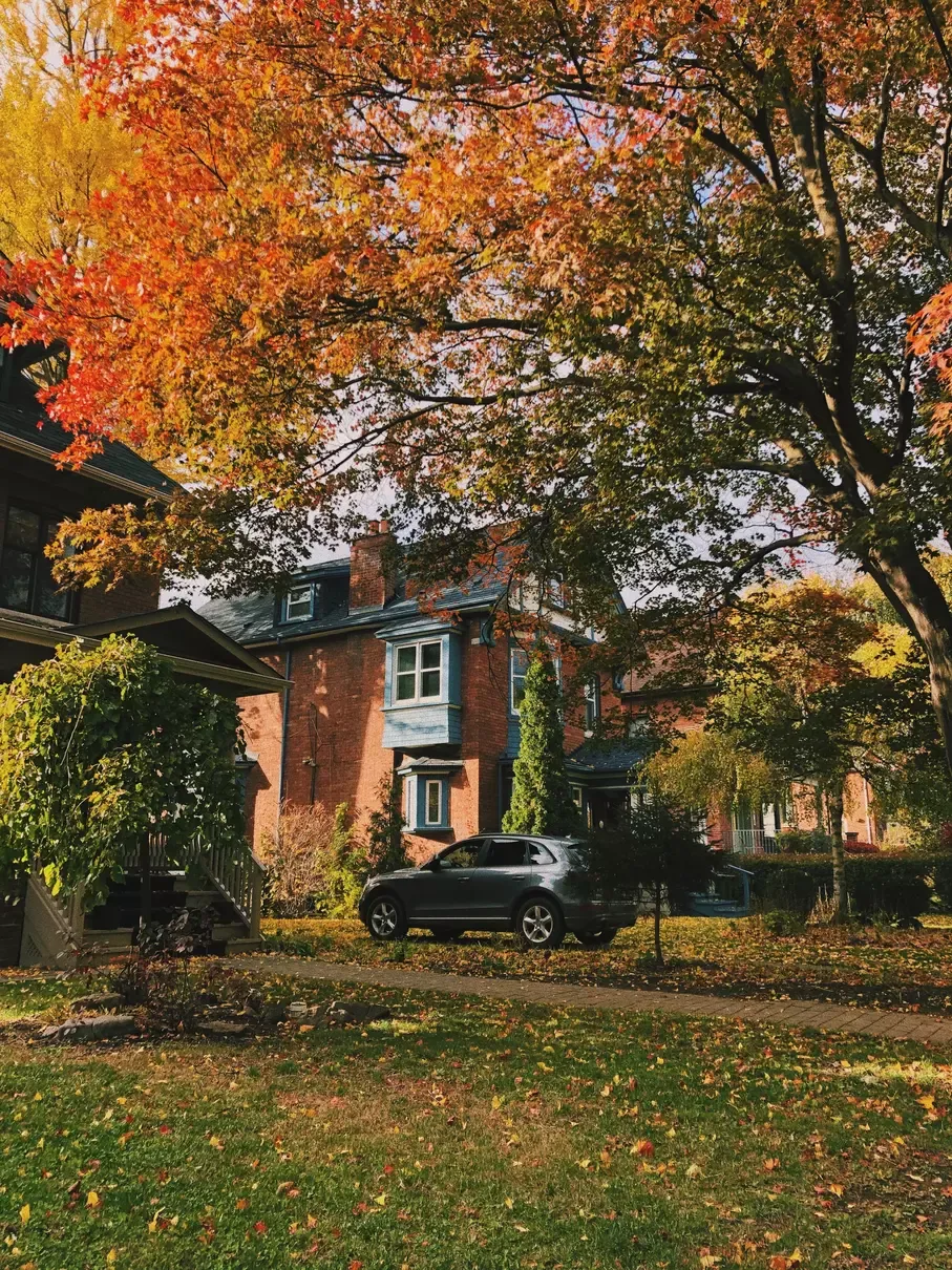 Maison avec voiture